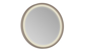 Patara Led Mirror 85 cm, cappuccino