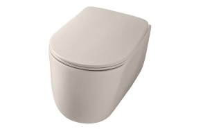 rimless wall hung toilet Nolita, grey mat