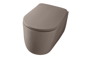 rimless wall hung toilet Nolita, ferro mat