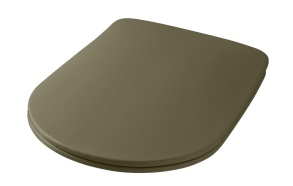 soft close toilet seat cover Nolita, green mat