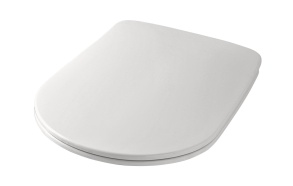 soft close toilet seat cover Nolita, white mat