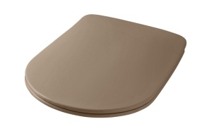 soft close toilet seat cover Nolita, hazelnut mat