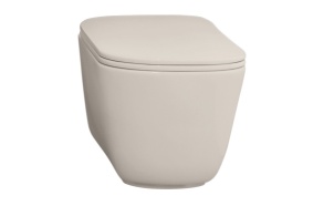 rimless floor mount toilet Tribeca, grey mat