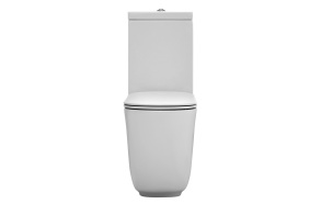 close coupled toilet Tribeca, white (511701 + 378101 + 750990), no seat