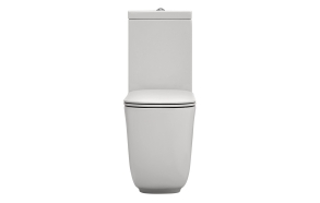 close coupled toilet Tribeca, white mat (511730 + 378130 + 750990), no seat