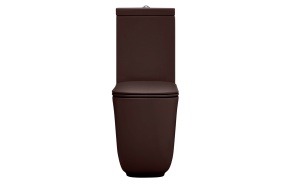 wc alus Tribeca, matt burgundy (511775 + 378175 + 750990), ilma istmeta