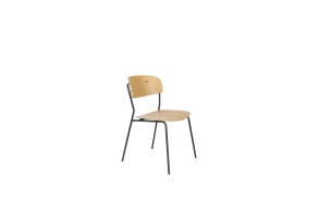 Chair Jolien Black/Wood
