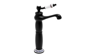 high basin mixer Retro, mat black