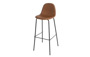 Bar stool Freddy 80 cm, brown