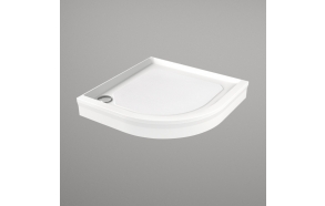 100x100 quadrant stone shower tray, incl front panel and feet