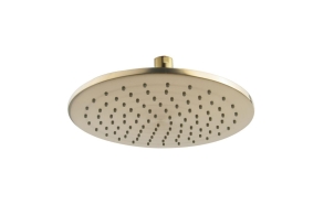 top shower 25x0.8 cm, brushed brass
