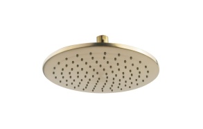 top shower 25x0.8 cm, brushed brass