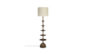 Floor Lamp Cath Walnut