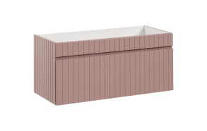 cabinet under washbasin Epic 100x46x45.6 cm, rose