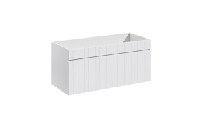 cabinet under washbasin Epic 100x46x45.6 cm, white