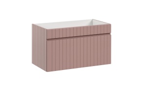 cabinet under washbasin Epic 80x46x45.6 cm, rose