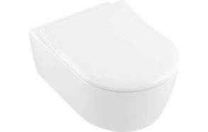 Villeroy & Boch Avento Combi Pack 5656RS01 white, rimless, with toilet seat