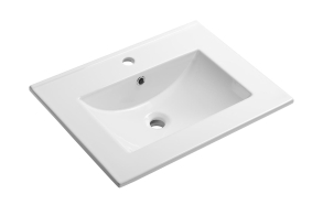 furniture basin Oak 60x46x18 cm, white