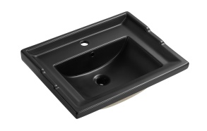 furniture basin Andersen 60x46x21 cm, black mat