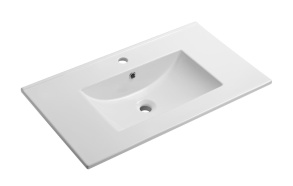 furniture basin Oak 80x46x18 cm, white