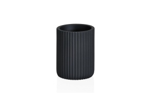 toothbrush holder Stripes, polyresin