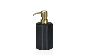 liquid soap dispenser Stripes, polyresin