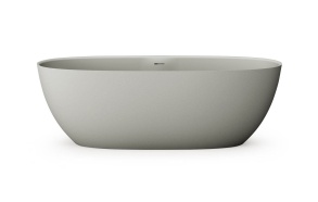 Silkstone kivimassist vann Bella, peidetud sifoon/ülevooluga, matt hall