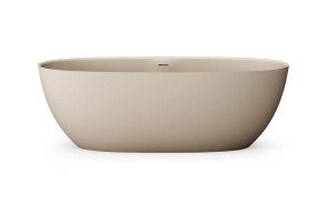 Silkstone kivimassist vann Bella, peidetud sifoon/ülevooluga, matt caffe latte