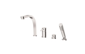 bath mixer Deco, bath deck mount, chrome