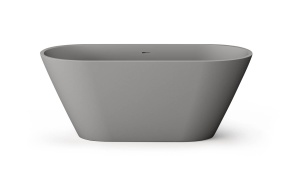 Silkstone bath Deco Nudo, mat grey