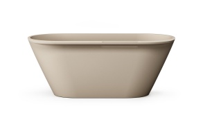 Silkstone bath Deco Rim, mat caffe latte