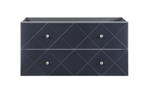 cabinet under washbasin Elegante 120x46x61 cm, deep blue