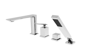 bath mixer Espire, bath deck mount, chrome