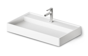 silkstone basin Infinity, for worktop, mat white