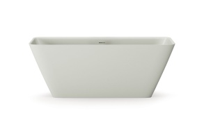 cast stone bathtub Quadro, glossy fog