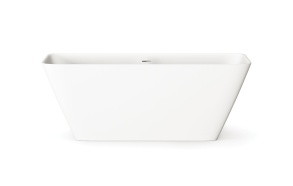 Silkstone bath Quadro, mat white
