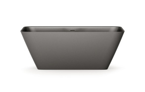 Silkstone bath Quadro, mat graphite