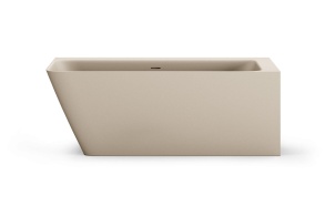 Silkstone bath Quadro Corner A, mat caffe latte