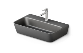 silkstone valamu Quadro, tööpinnale, matt grafiit