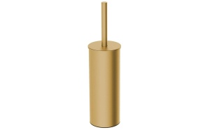 floor standing toilet brush Cherry, brushed gold