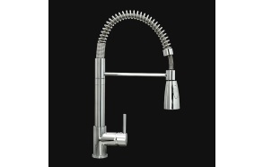 kitchen Mixer Billy, pull-out spray, chrome