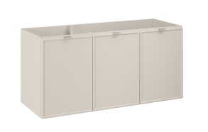 Cabinet Under Washbasin Bredvik Cashmere, 3 doors, 120x46x57 cm