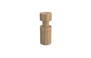 Candle Holder Paros Beige