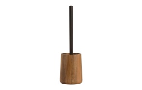 ACACIA TOILET BRUSH HOLDER Ø11X41CM