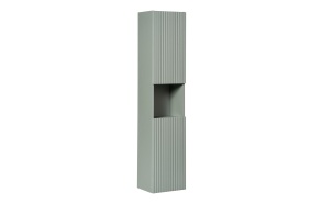 High cabinet Stripes Green 140x30x25 cm