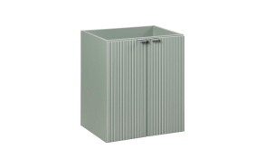 cabinet under washbasin Stripes Green 50x39x57 cm, 2 doors