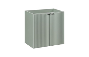 cabinet under washbasin Stripes Green 60x39x57 cm, 2 doors