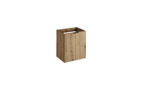 cabinet under washbasin Nova 50x39x57 cm, oak, 2 doors