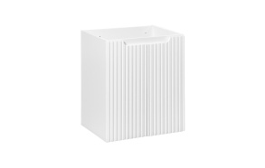 cabinet under washbasin Nova 50x39x57 cm, mat white, 2 doors