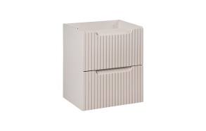 cabinet under washbasin Nova 50x39x57 cm, cashmere, 2 drawers